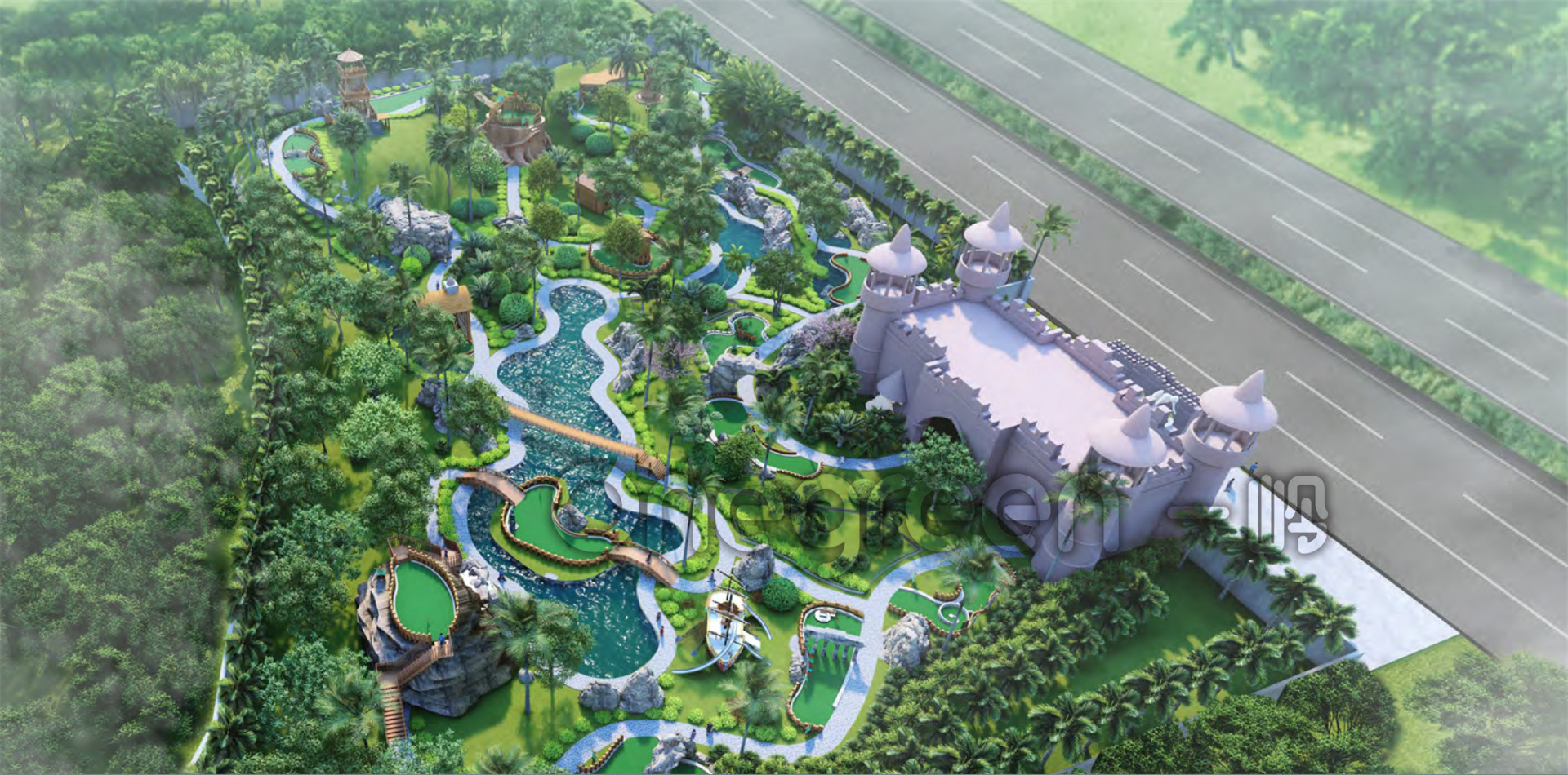 孟加拉達卡BG高爾夫練習場